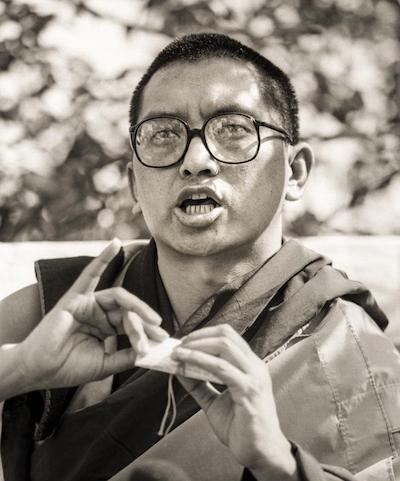 Manjushri (now Jamyang Buddhist Centre), London, 1983. (Photo Robin Bath)