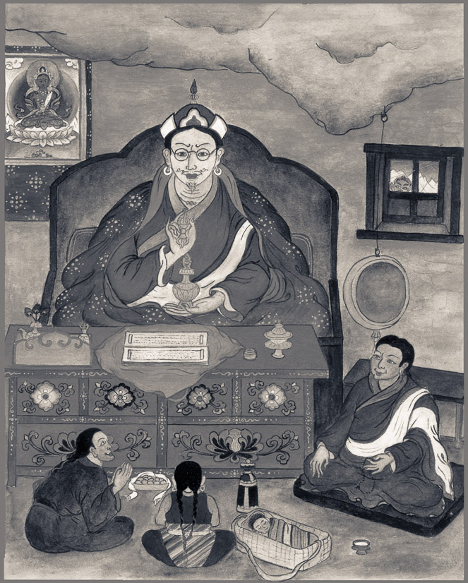Lawudo Lama, by Jampa Chökyi