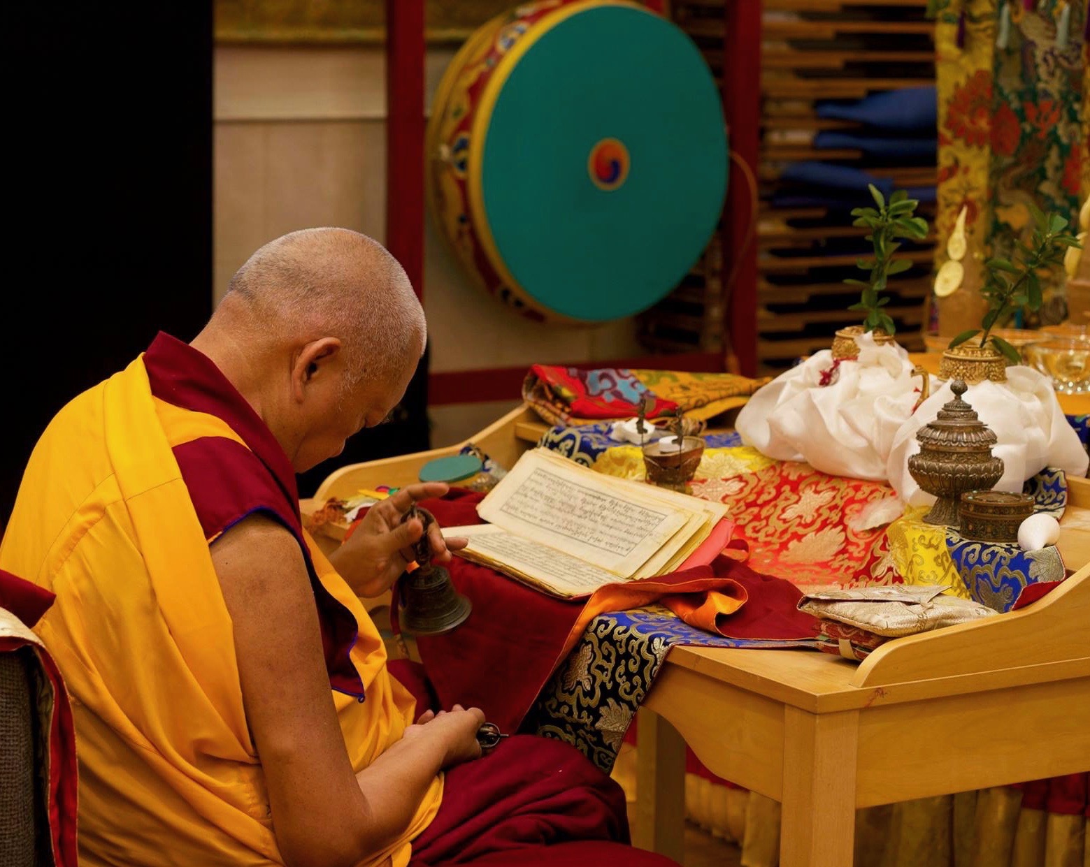 Lama Zopa Rinpoche, ABC, Singpore, 2016. (Photo Bill Kane)