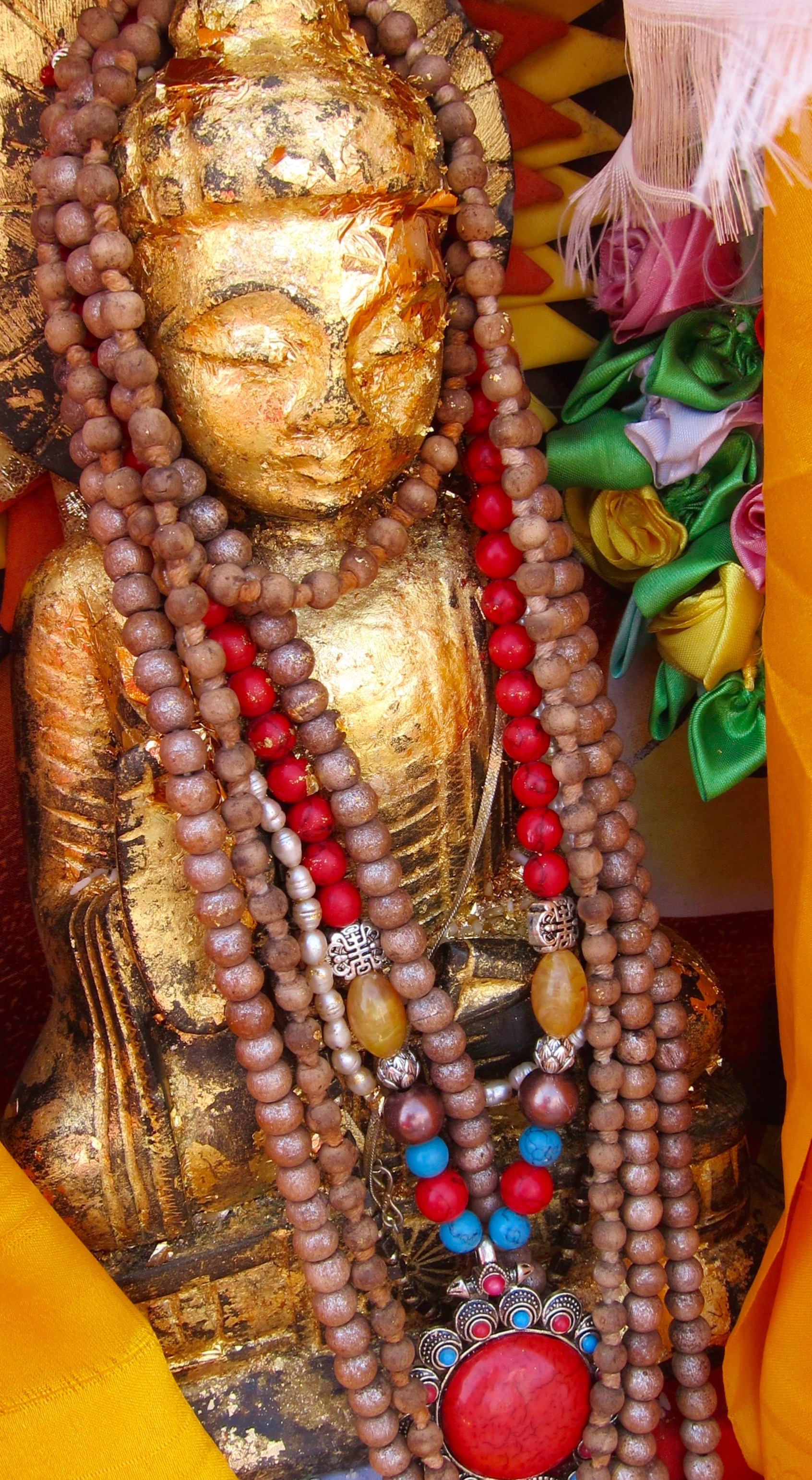 Image of the Buddha at Rajghir, Vulture’s Peak, where the Perfection of Wisdom Sutras were revealed. (Photo Ven Sarah Thresher)