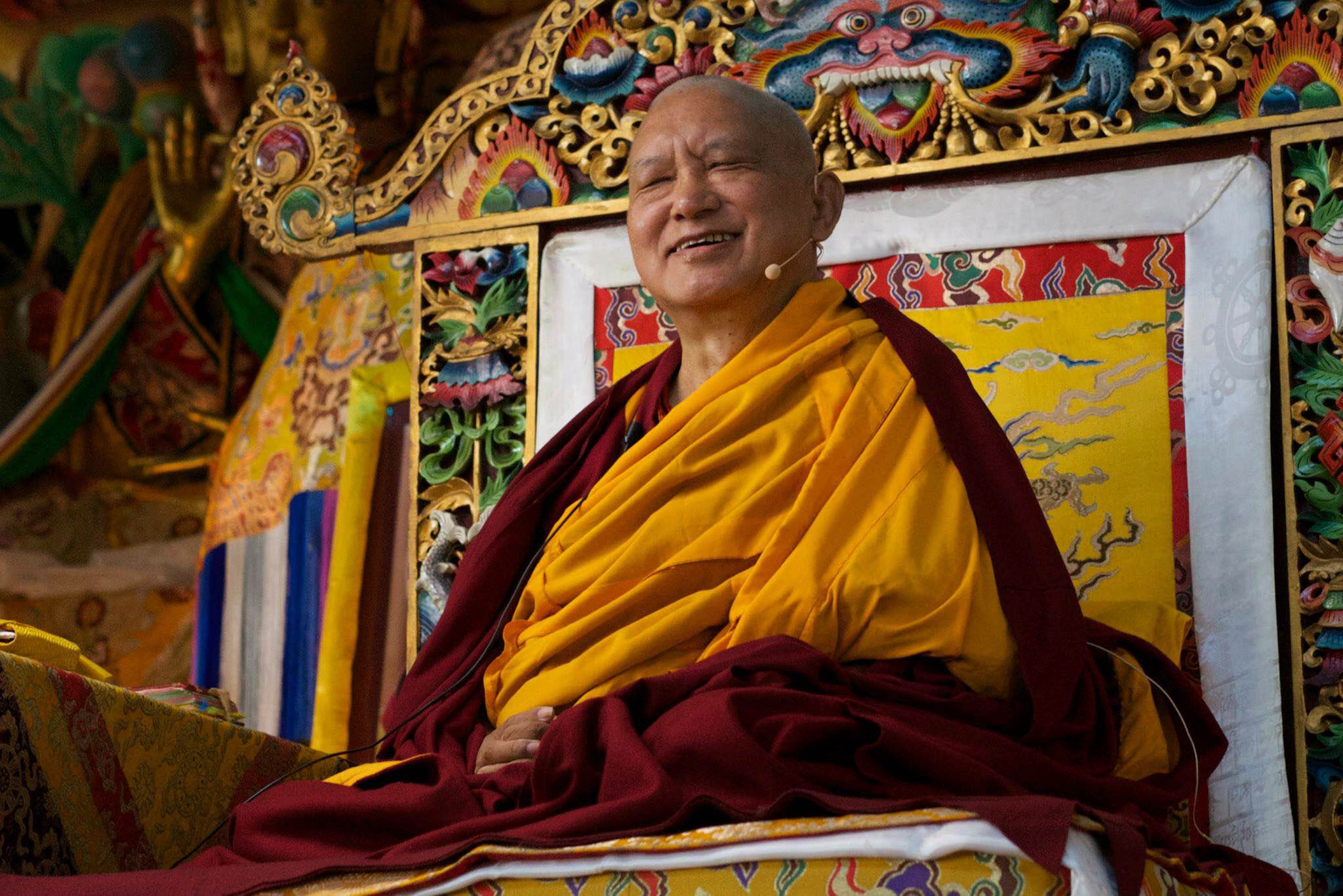 Lama Zopa Rinpoche (Photo Bill Kane)