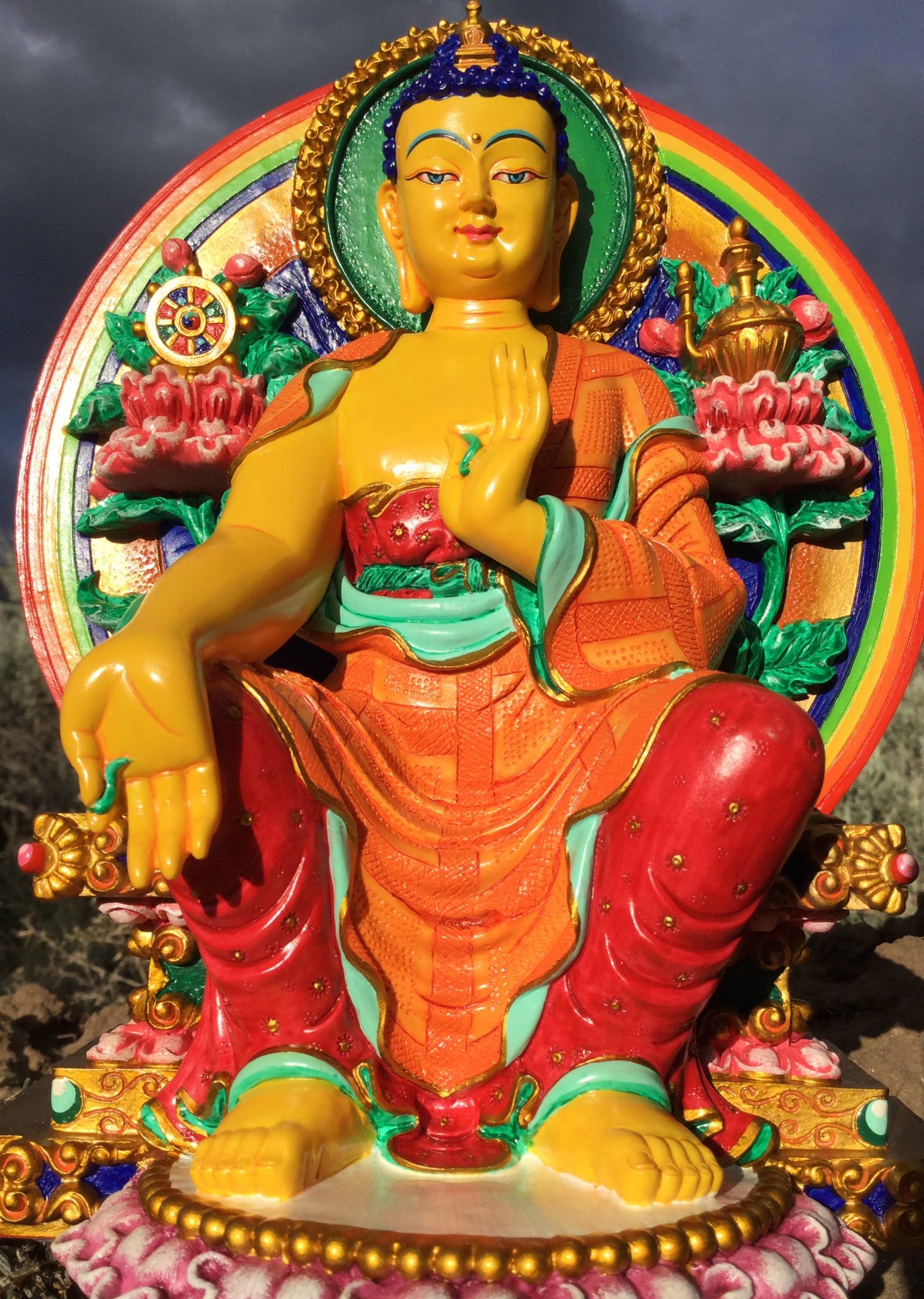 Maitreya, the Buddha of loving-kindness. (Photo Ven Sarah Thresher)