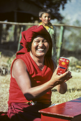 Kopan Monastery, 1976. (Photo Robin Bath)