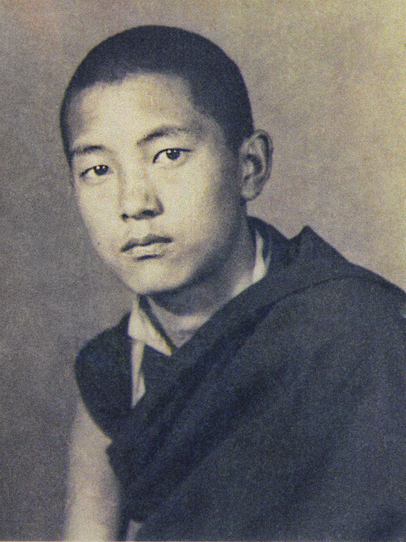 A young Lama Zopa Rinpoche. (Photo LYWA)