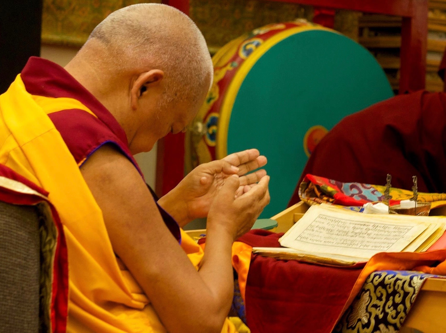 Lama Zopa Rinpoche, ABC, Singpore, 2016. (Photo Bill Kane)