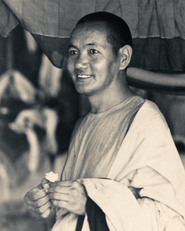 Lama Yeshe after the Sixth Meditation Course at Kopan Monastery in Nepal, 1974. (Photo by Ursula Bernis)
