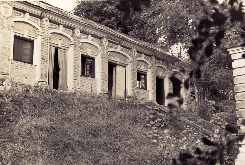 Kitchen, store room, servants’ quarters above the old house, Kopan, 1969